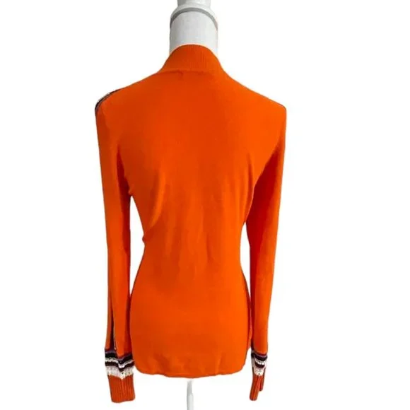 AmelieBoutik Comfy Orange Top with Sleeves Design - Women - XL - Picture 11 of 16